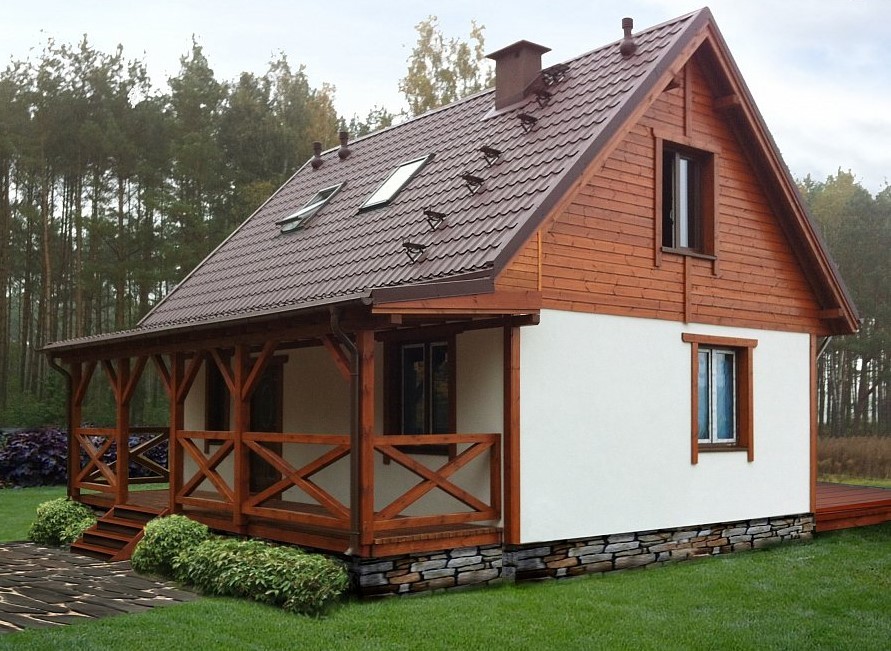 Что такое двухскатный каркасный дом и его особенности