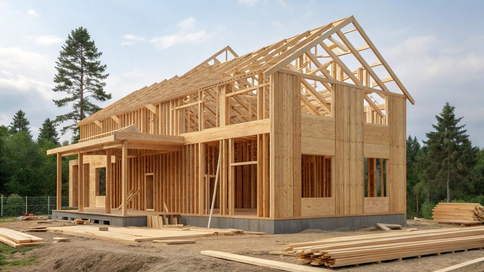 Сравнение: Каркасные дома и другие типы жилья