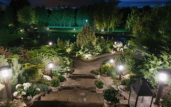 Зачем важно освещение участка?