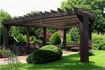 Что такое пергола и её роль в ландшафтном дизайне